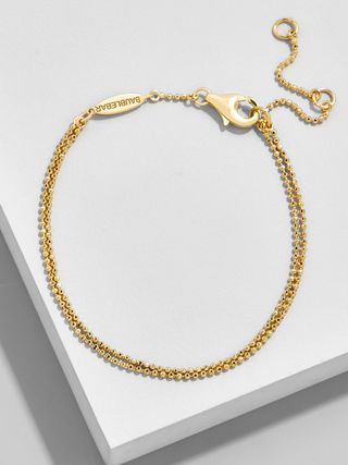 Baublebar + Duo 18 Karat Gold Plated Bracelet
