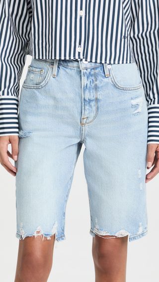Frame + Le Vintage Bermuda Jean Shorts