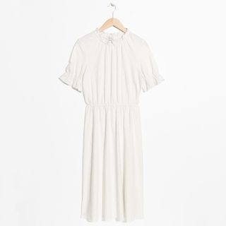 & Other Stories + Embroidered Cotton Dress