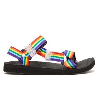 Arizona Love + Trekky Rainbow Velcro-Strap Sandals