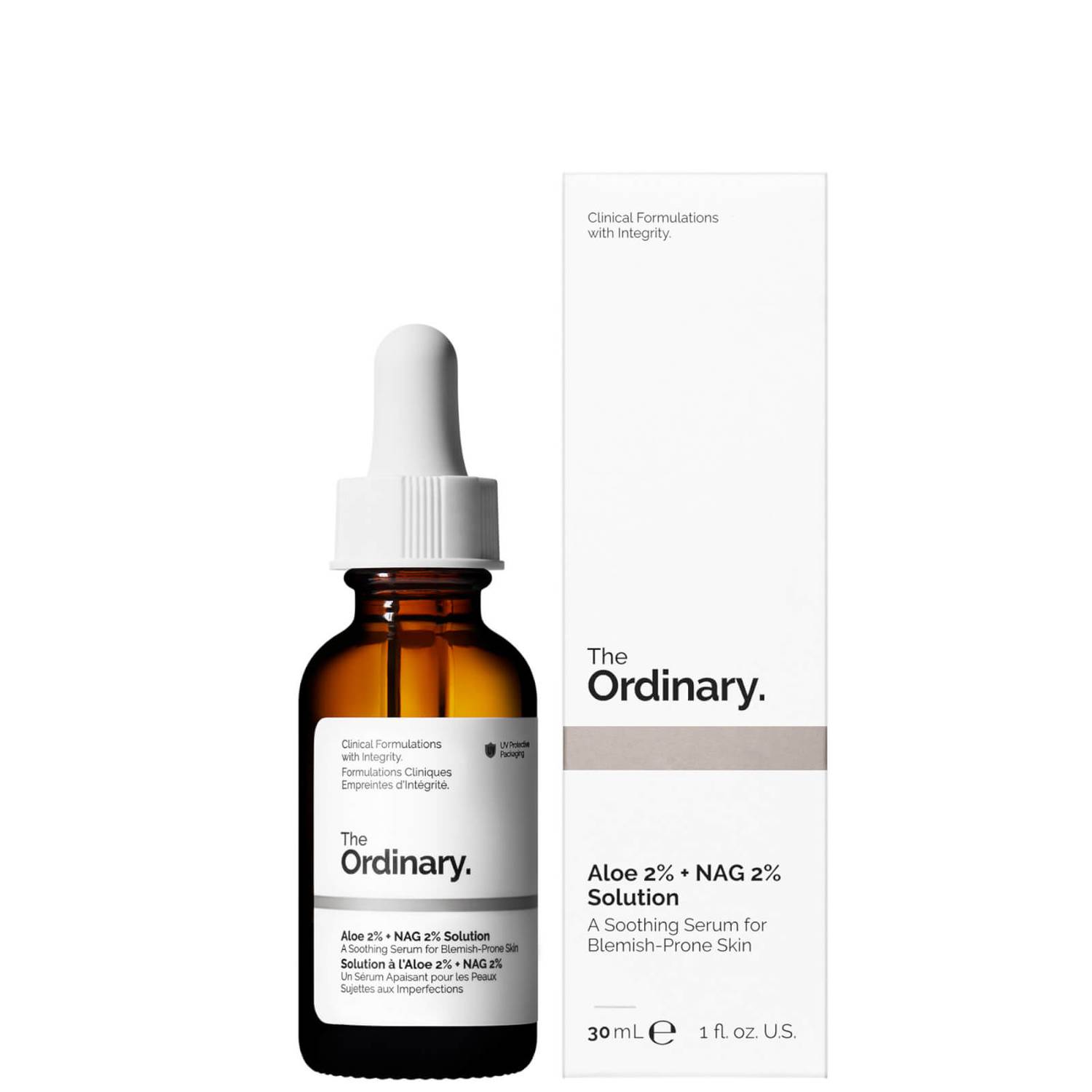 The Ordinary + Aloe 2% + Nag 2% Solution