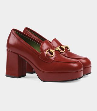 Gucci + Platform Loafers With Horsebit