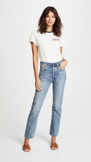 Citizens of Humanity + Charlotte High Rise Straight Jeans