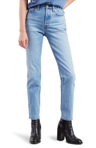 Levi's + Wedgie Icon Fit High Waist Ankle Jeans