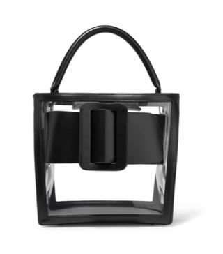 Boyy + Devon 21 Buckled Leather and PVC Tote