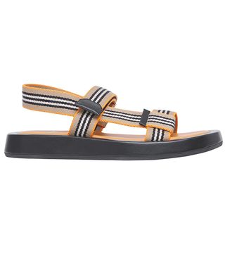 Burberry + Eve Striped Sandals