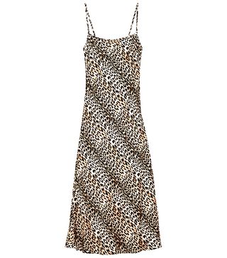 Bec + Bridge + Feline Leopard-Print Silk Midi Dress