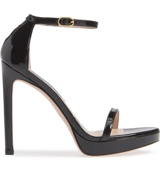 Stuart Weitzman + Nudist Disco Sandal