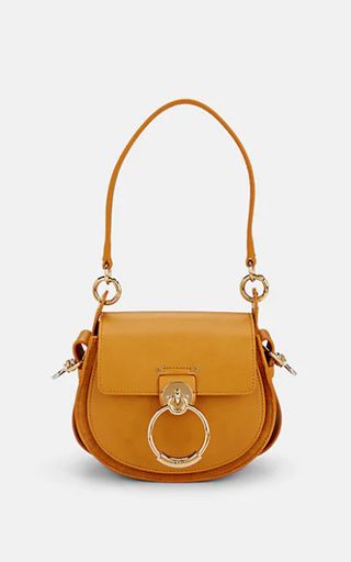 Chloé + Tess Small Leather Shoulder Bag