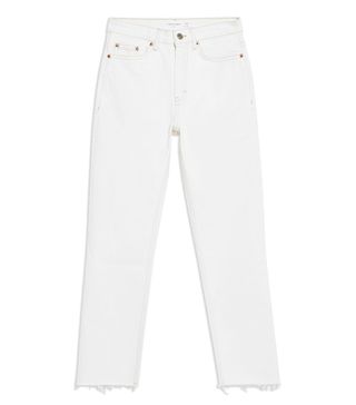 Topshop + Off White Straight Jeans