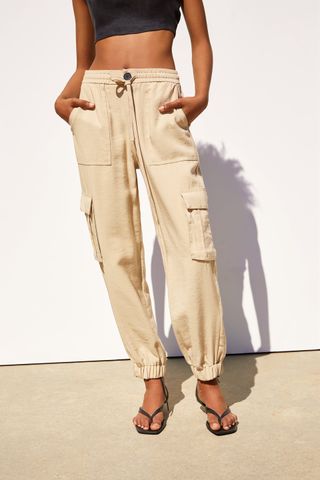 Zara + Pocket Cargo Pants
