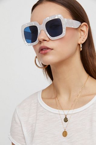 Free People + Real Deal Oversized Sunglasses