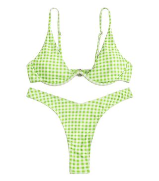 Verdusa + Triangle Bathing Two Pieces Swimsuit Bikini Set