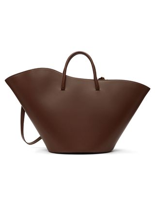 Little Liffner + Brown Large Open Tulip Tote