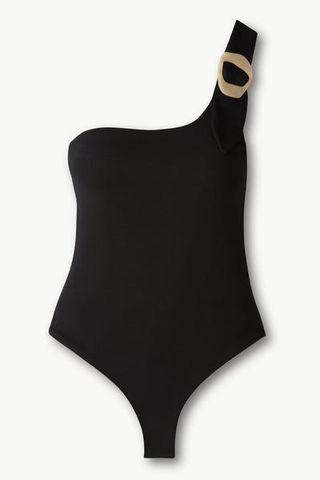 Eberjey + Pique Marion One-Piece With Buckle