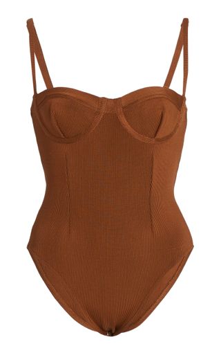 Haight + Vintage Knit One-Piece Swimsuit