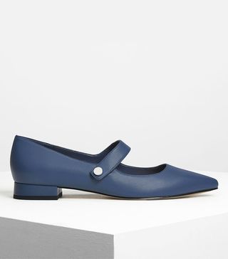 Charles & Keith + Pointed Toe Mary Janes