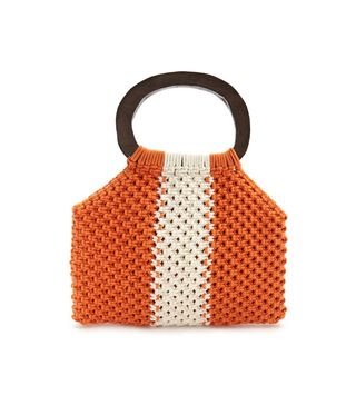 Forever 21 + Crochet Wooden Handle Handbag