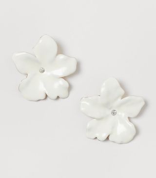 H&M + Flower-Shaped Earrings