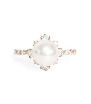 Kataoka + Pearl Snowflake Ring-Supreme