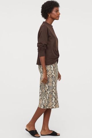 H&M + Jersey Pencil Skirt