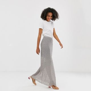 
Other Stories + Gingham Maxi Skirt