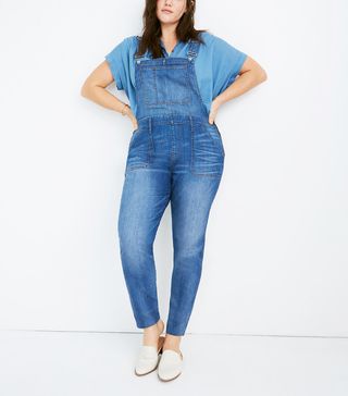 Madewell + Skinny Overalls in Jansing Wash