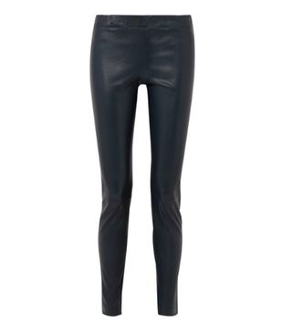 The Row + Stretch-Leather Skinny Pants