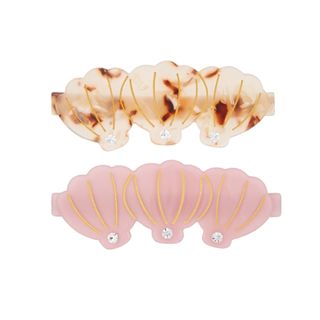 Valet Studio + Claudia Shell Hair Clips (Set of Two)