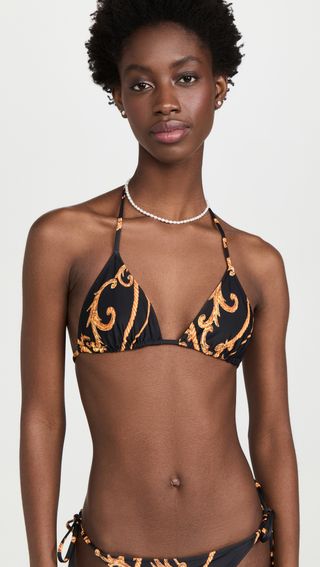 Ganni + String Bikini Top