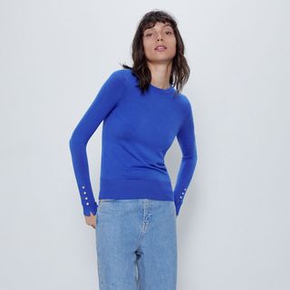 Zara + Basic Long Sleeve Sweater