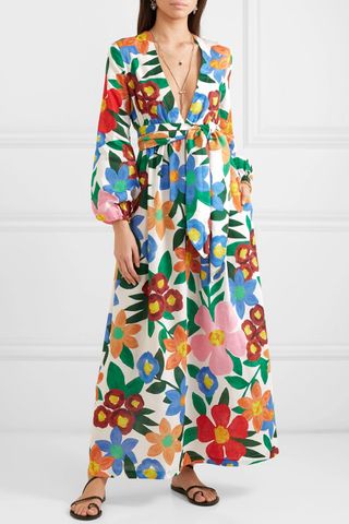 Mara Hoffman + Luna Floral-Print Organic Cotton Maxi Dress