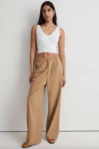 Madewell + The Tall Harlow Wide-Leg Pant