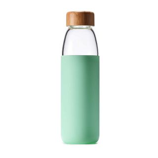 Veegoal + Glass Water Bottle