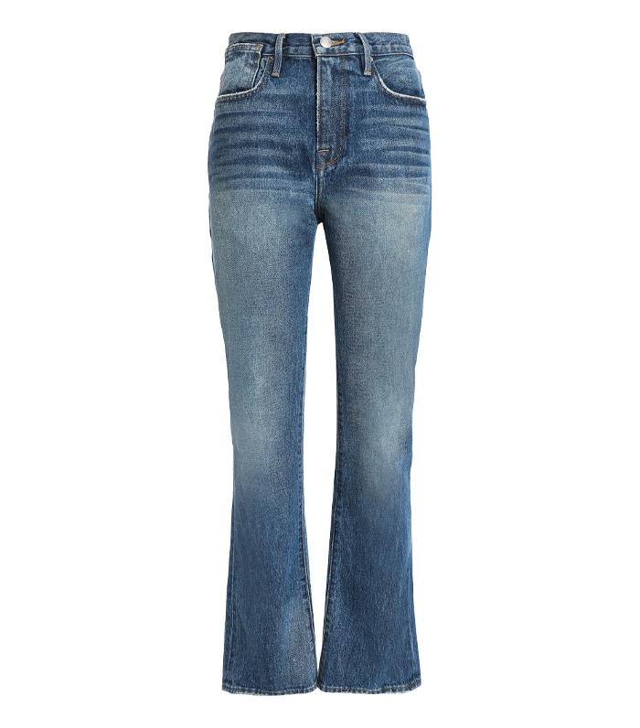 Frame + Straight-Leg Jeans