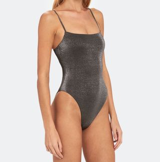 Vitamin A + Jenna High Leg One-Piece Swimsuit