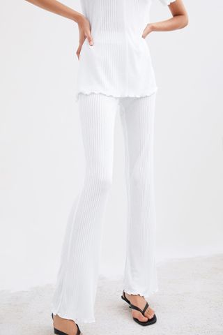 Zara + Ribbed Pants