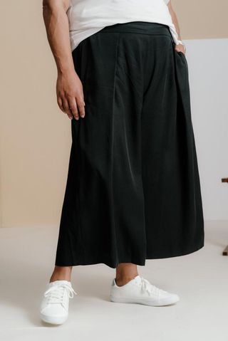 And Comfort + The Pleated Culottes