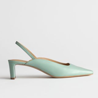 & Other Stories + Square Toe Slingback Mules