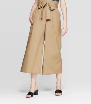 Who What Wear x Target + Wide Leg Ankle Length Pants