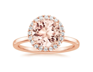 Brilliant Earth + Morganite Vienna Diamond Ring