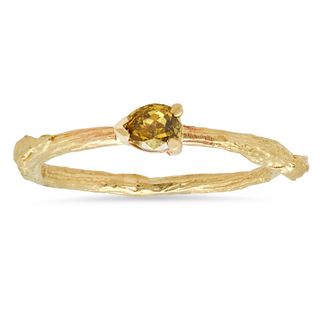 Elisabeth Bell Jewelry + Fancy Diamond Willow Ring