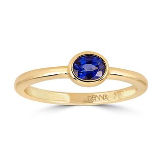 Renna + Oval Sapphire Ring