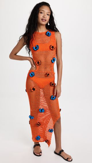 Elexiay + Vanessa Crochet Dress