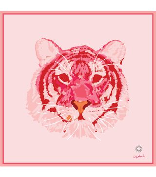 Slow Factory + Bali Tiger Silk Scarf by Isabel