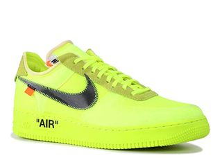 Nike + 1 Low Off-White Volt Sneakers