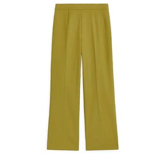 Arket + Cropped Cotton Trousers
