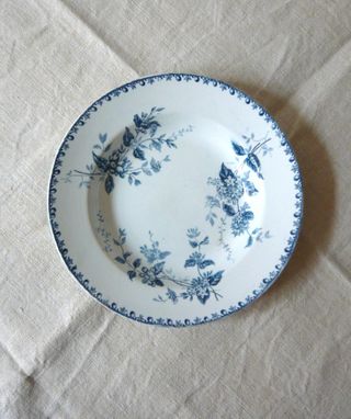 FrenchVintageShop + French Antique Soup Plate