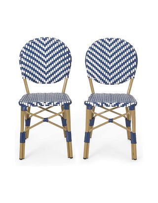 Christopher Knight + Bistro Chairs