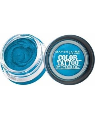 Maybelline + New York Eyestudio ColorTattoo Metal 24HR Cream Gel Eyeshadow in Tenacious Teal